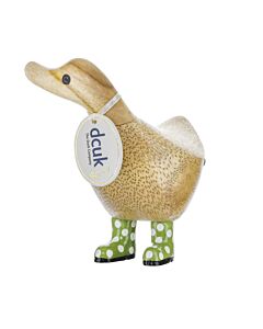DCUK Spotty Boots Ducky - Green